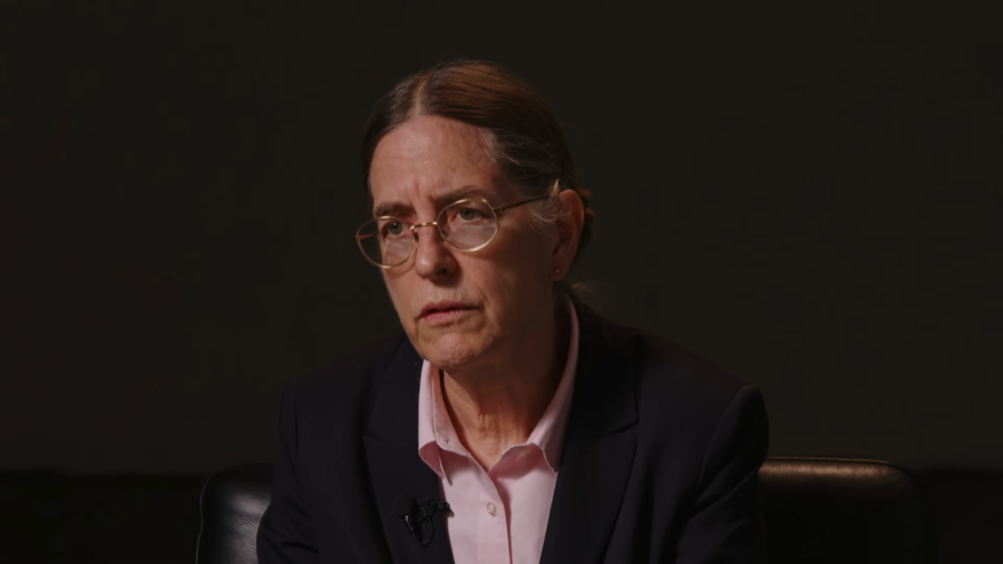 Interview still: Prof Sarah Paine