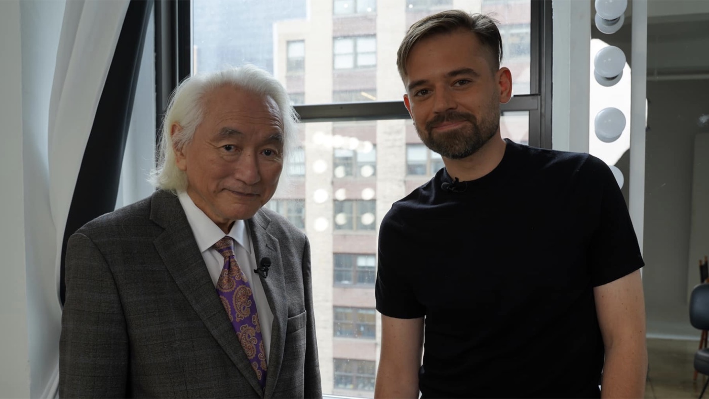 Portrait of Michio Kaku